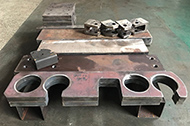 Structure Steel Fabrication for Forklift Parts