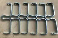 Stamping and Zinc Plating for Steel Brackets